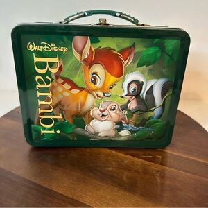 Disney Bambi Metal Lunch Box – Bambi, Thumper & Flower – Vintage Style Tin